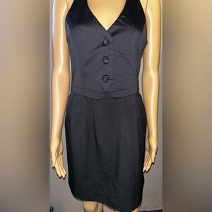 Twenty one halter top, tuxedo dress. Sz. M